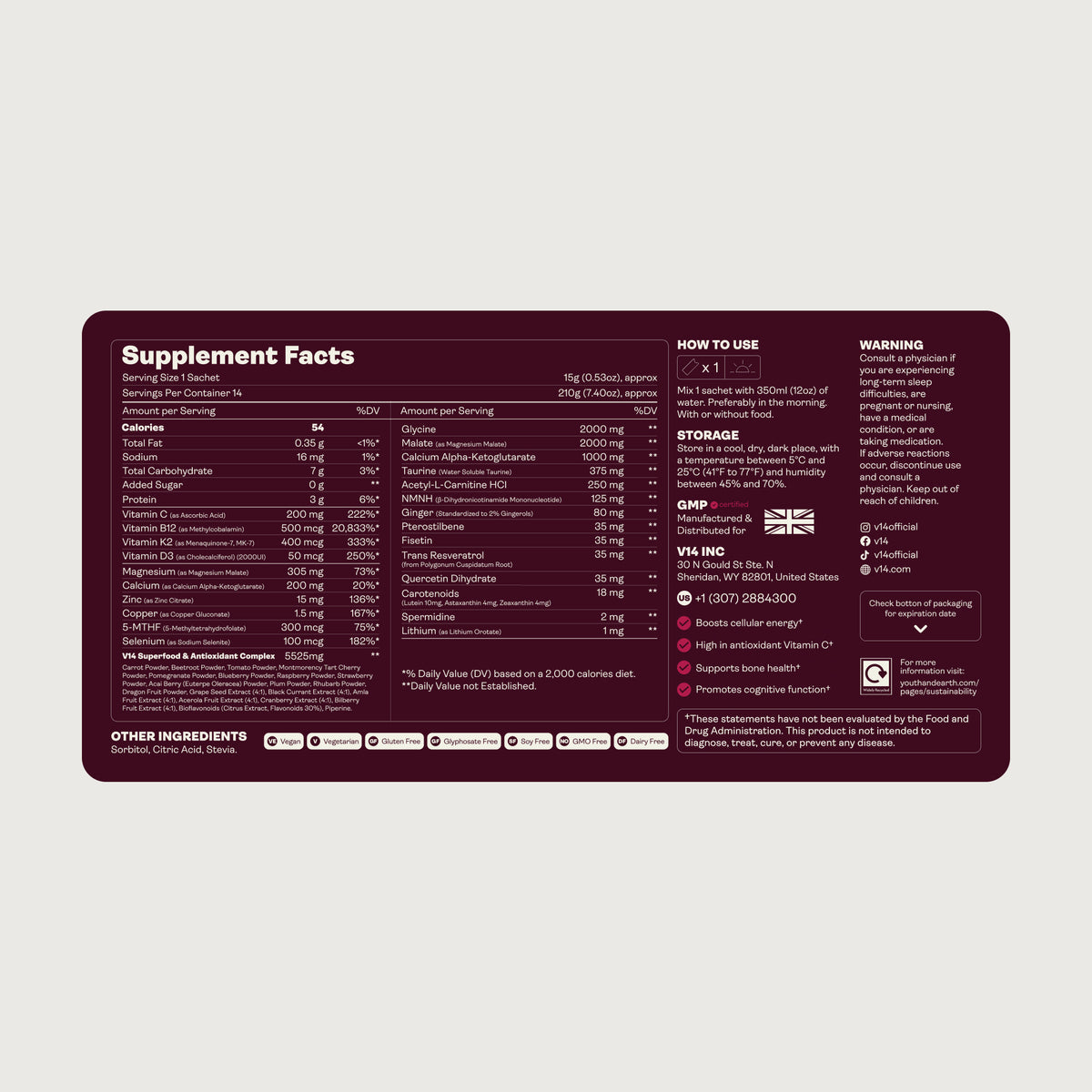 V14® Longevity Reds - V14